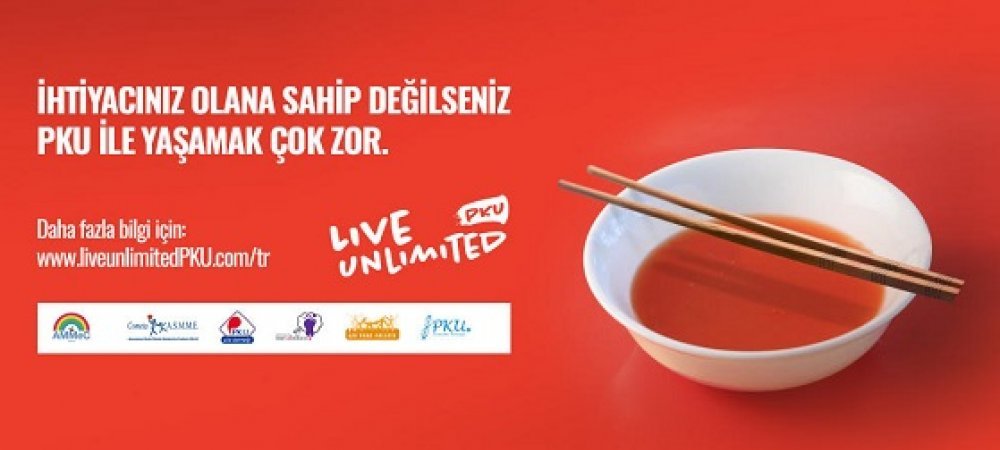 PKU ile Sınırsız Yaşa Kampanyası Başladı ! Görseli