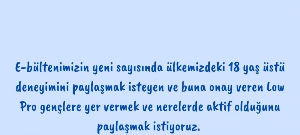 Yeni Anketimiz Yayında Görseli