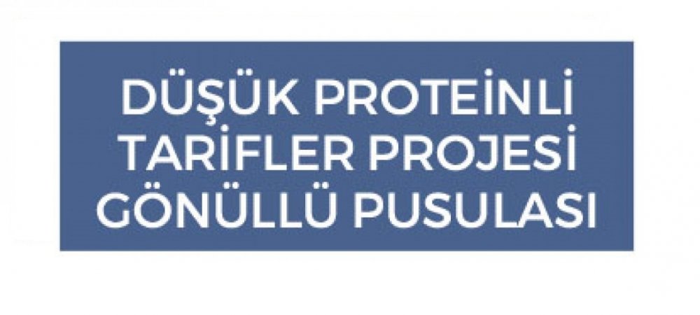 Duyuru: Pku Aile Derneği, Düşük Proteinli Tarifler Projesi